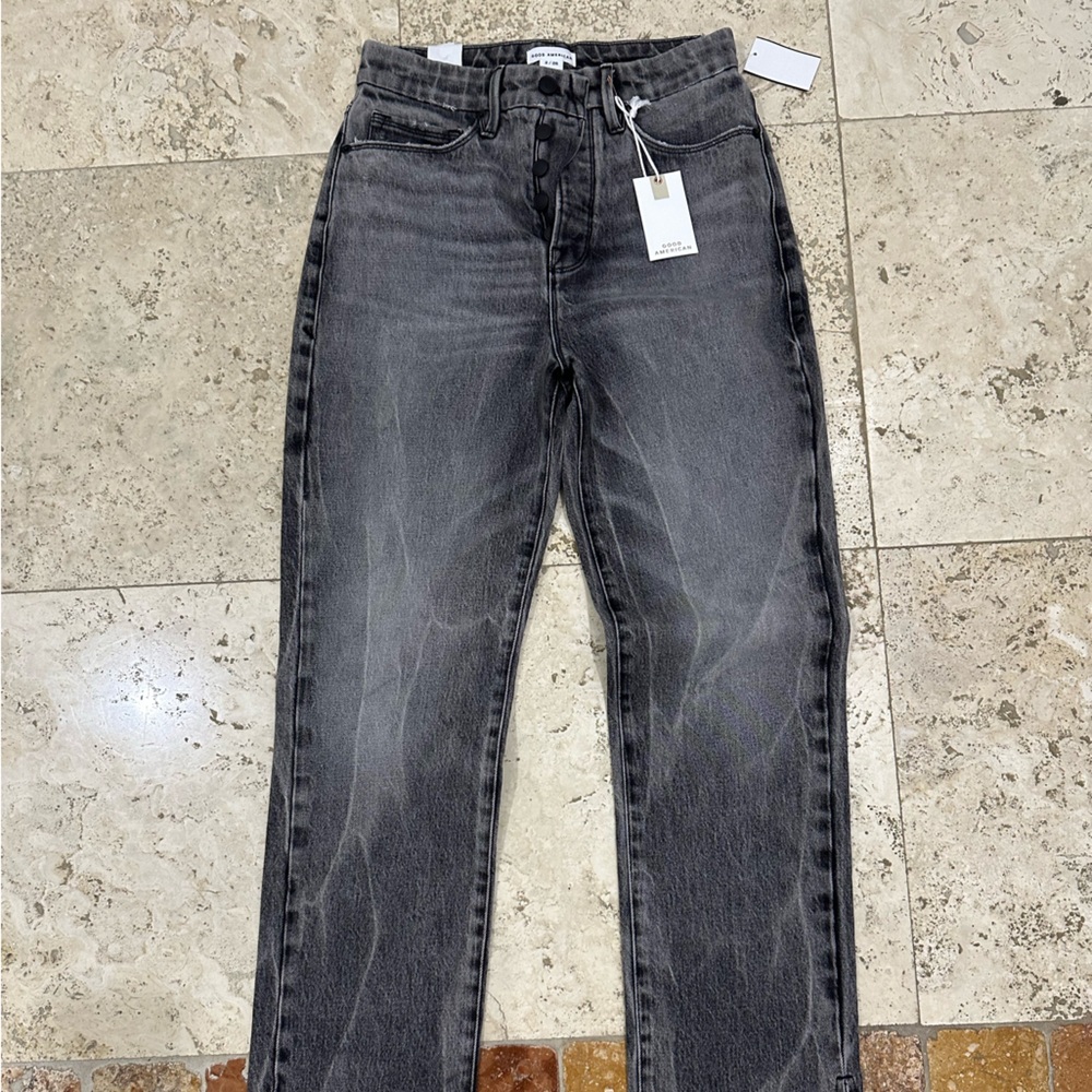 Good American, good boy jeans NWT